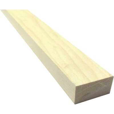 Waddell 1 In. x 2 In. x 6 Ft. Poplar Wood Board