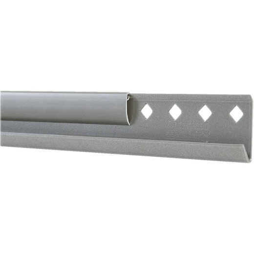 FreedomRail 42 In. Nickel Horizontal Hanging Rail with Cover