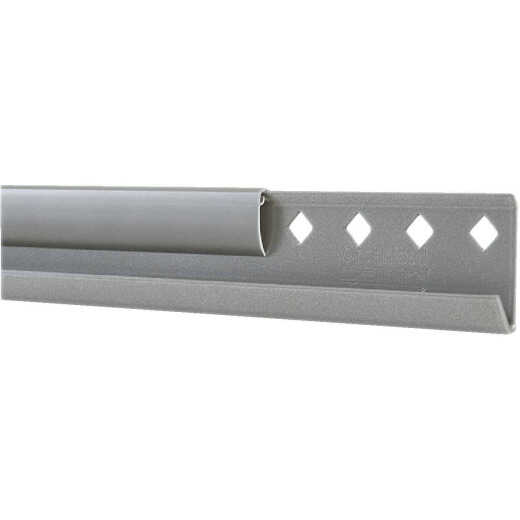 FreedomRail 78 In. Nickel Horizontal Hanging Rail with Cover